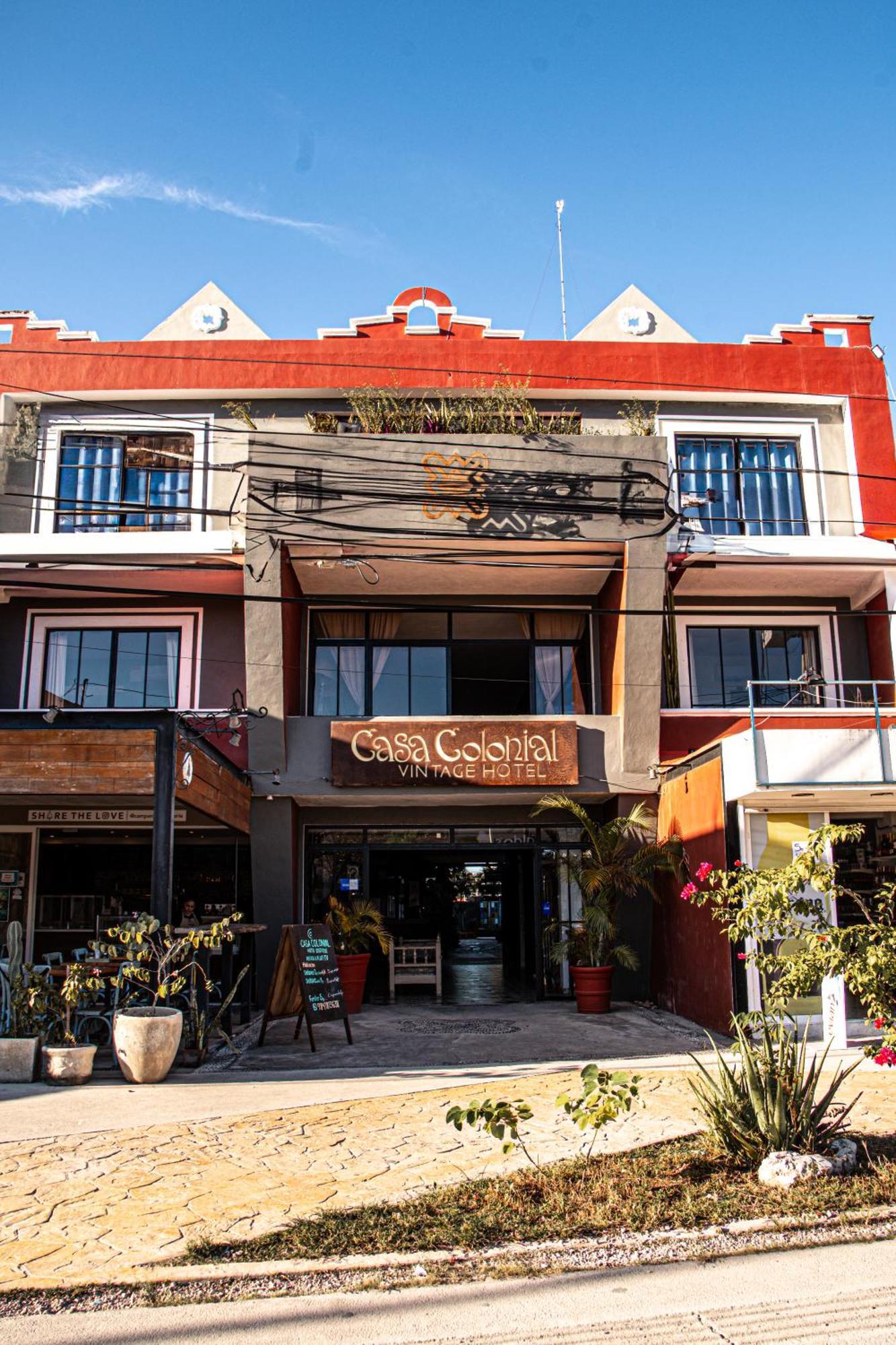 Casa Colonial Tulum Hotell Eksteriør bilde